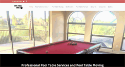 Desktop Screenshot of pooltableprosfl.com